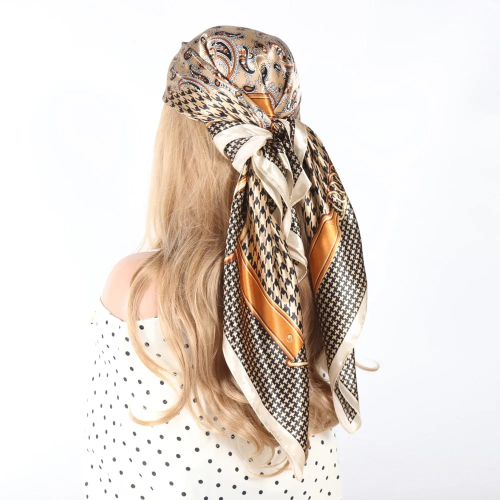 Lady Glams Silk Scarf Collection - For Four Seasons