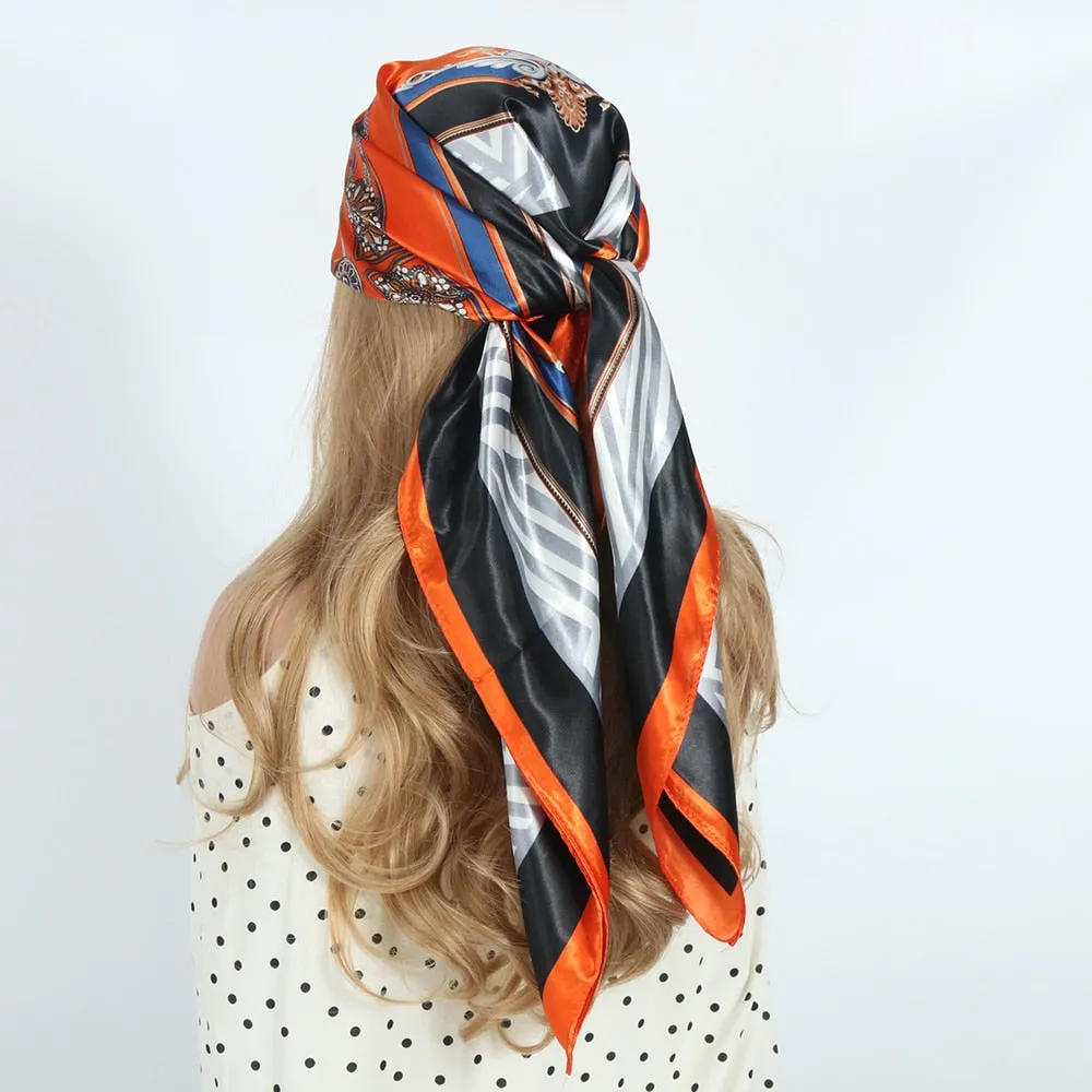 Lady Glams Silk Scarf Collection - For Four Seasons