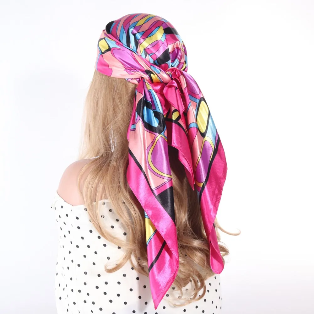 Lady Glams Silk Scarf Collection - For Four Seasons