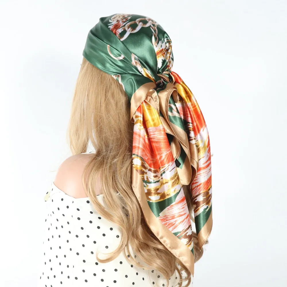 Lady Glams Silk Scarf Collection - For Four Seasons