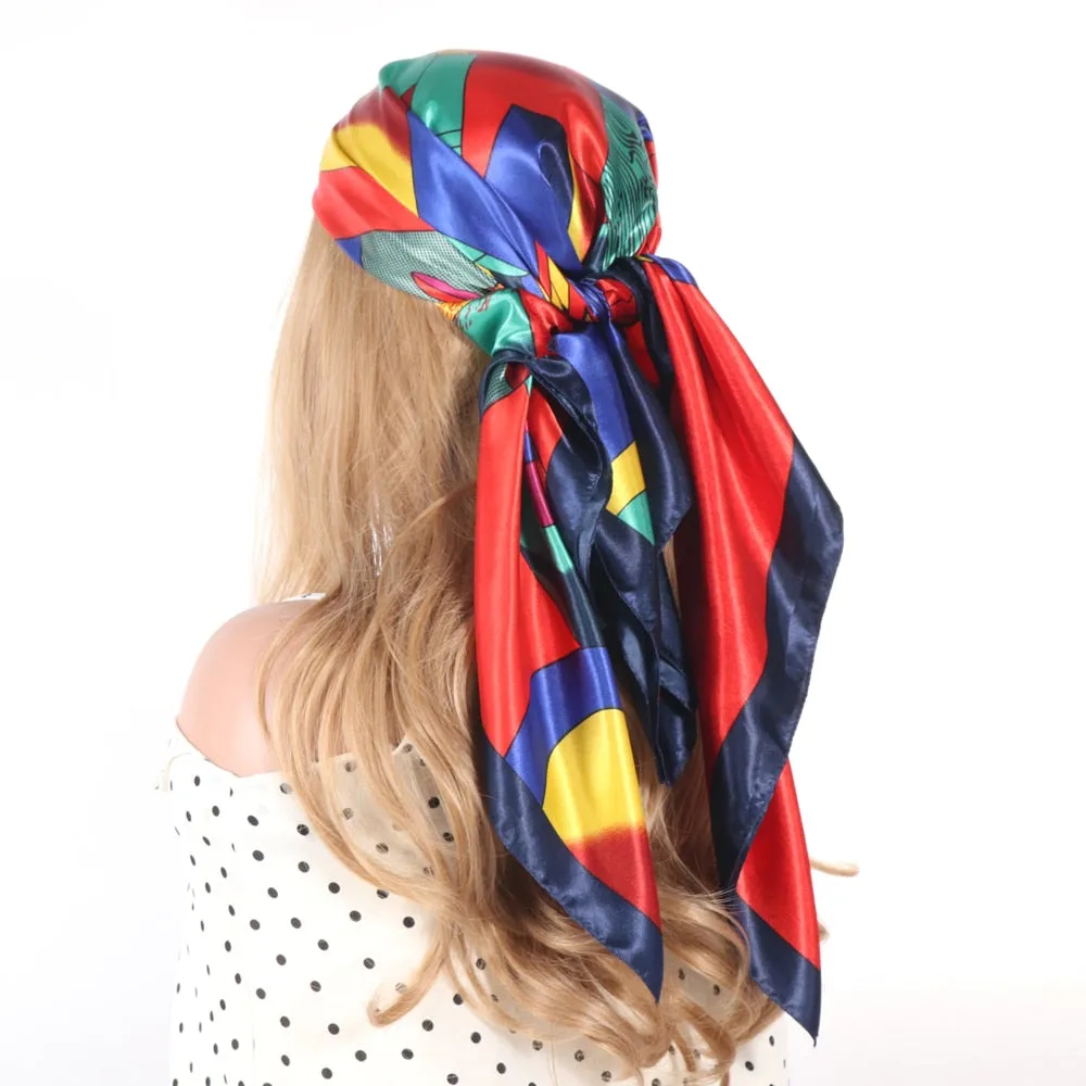 Lady Glams Silk Scarf Collection - For Four Seasons