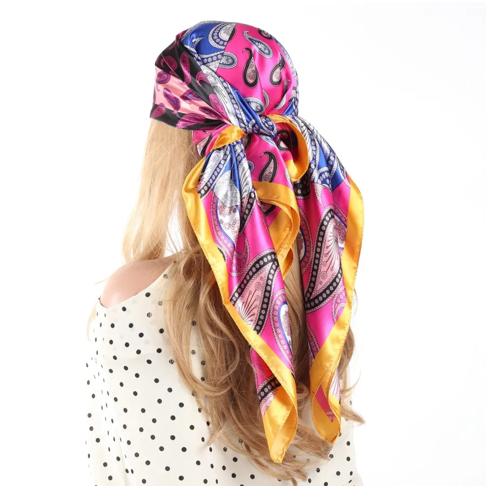 Lady Glams Silk Scarf Collection - For Four Seasons