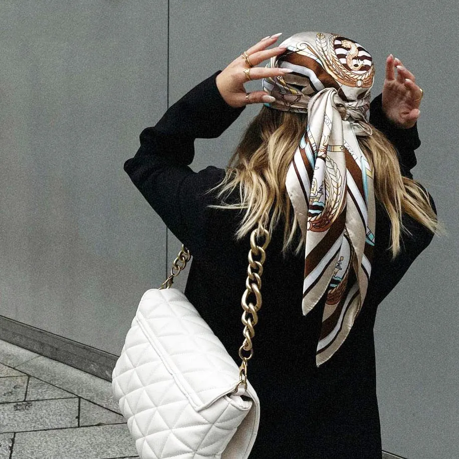 Lady Glams Silk Scarf Collection - For Four Seasons