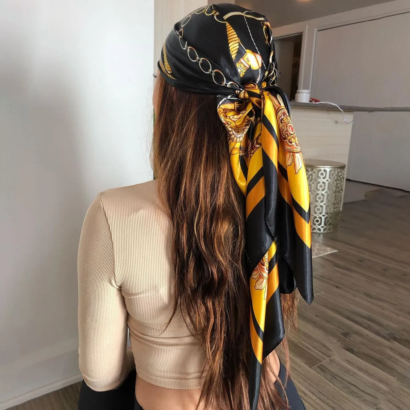 Lady Glams Silk Scarf Collection - For Four Seasons