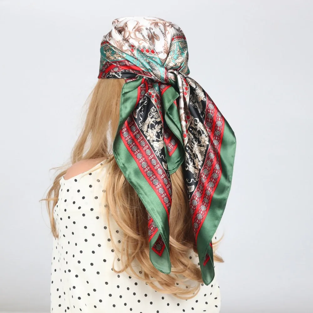 Lady Glams Silk Scarf Collection - For Four Seasons