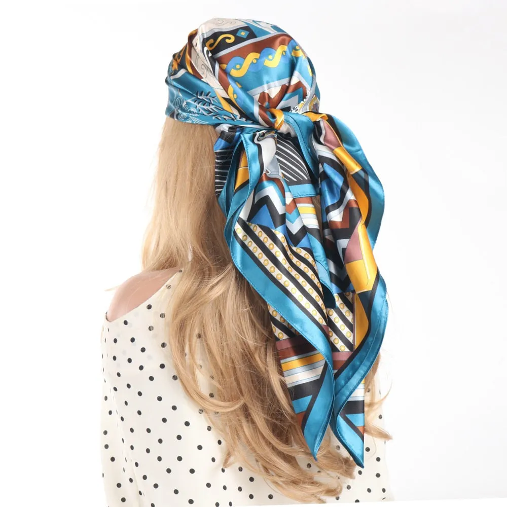 Lady Glams Silk Scarf Collection - For Four Seasons