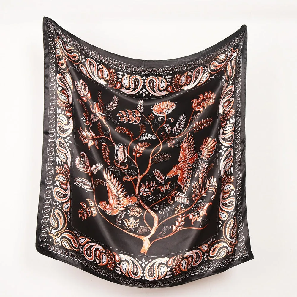 Lady Glams Silk Scarf Collection - For Four Seasons