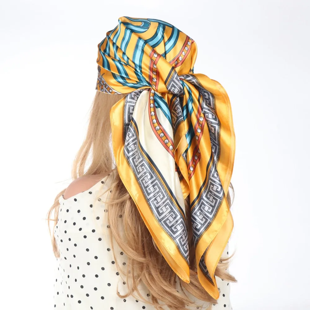 Lady Glams Silk Scarf Collection - For Four Seasons