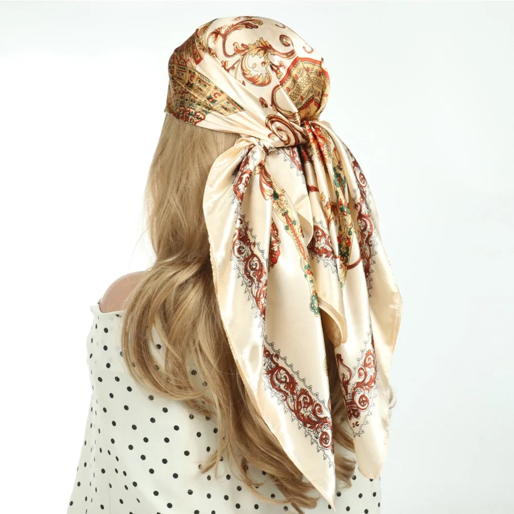 Lady Glams Silk Scarf Collection - For Four Seasons