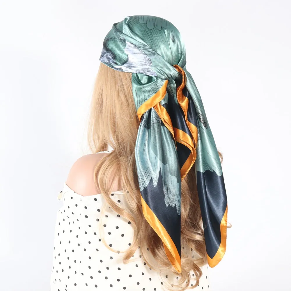 Lady Glams Silk Scarf Collection - For Four Seasons