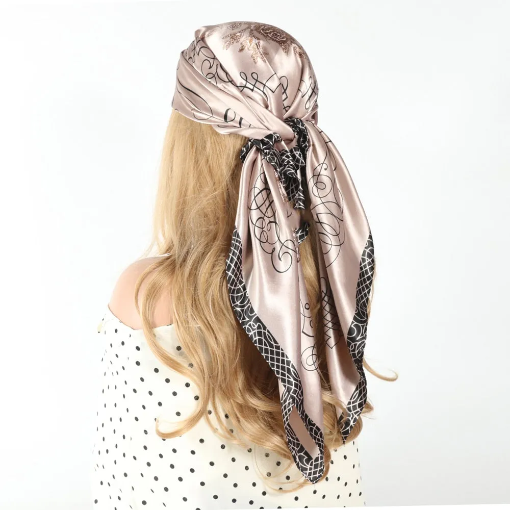 Lady Glams Silk Scarf Collection - For Four Seasons