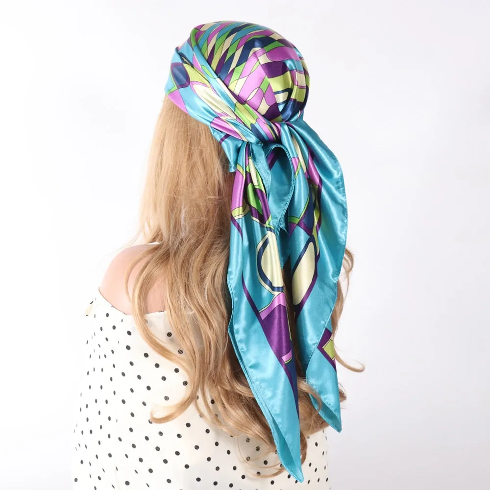 Lady Glams Silk Scarf Collection - For Four Seasons