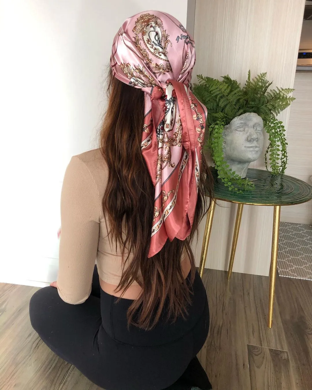 Lady Glams Silk Scarf Collection - For Four Seasons