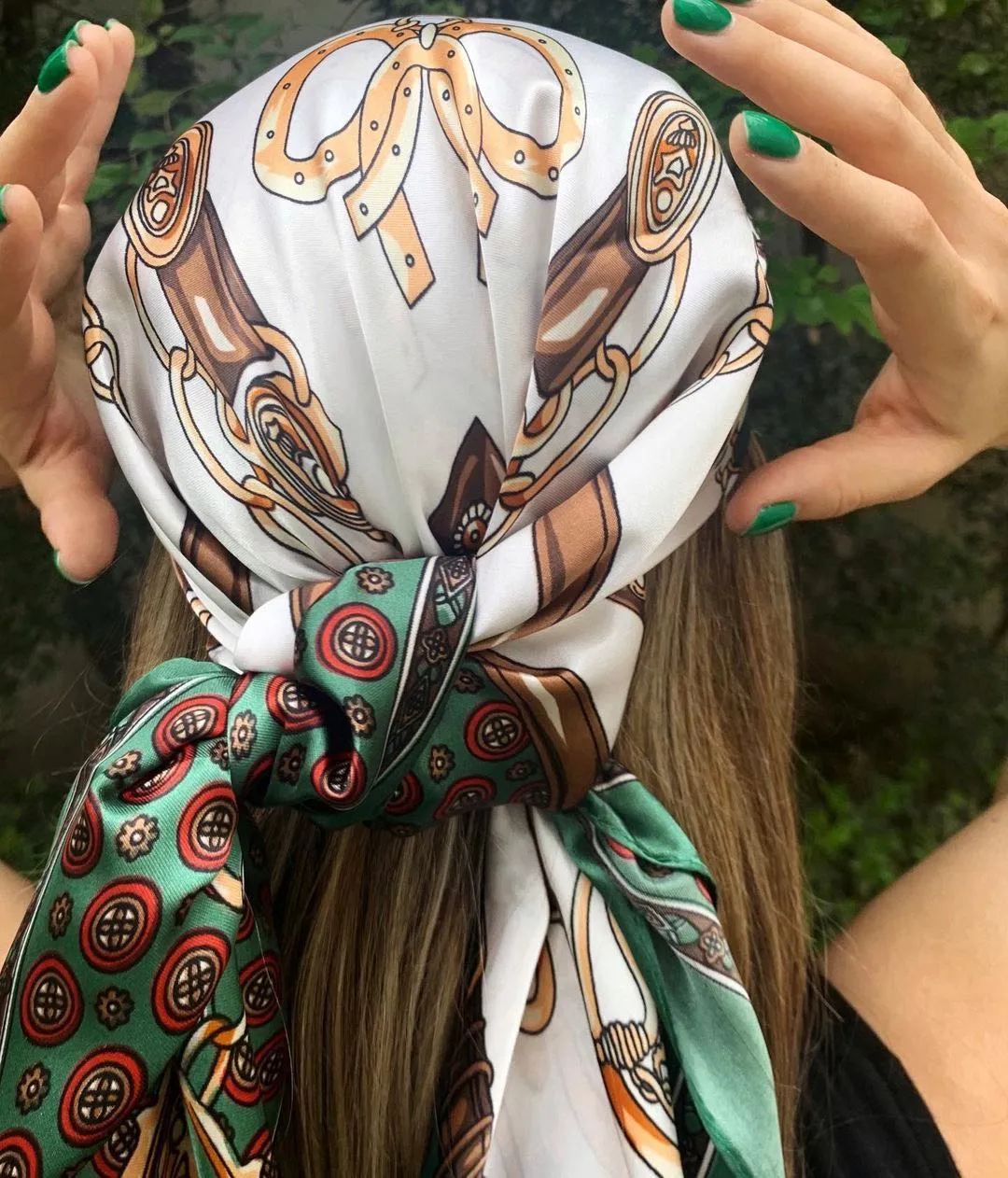 Lady Glams Silk Scarf Collection - For Four Seasons