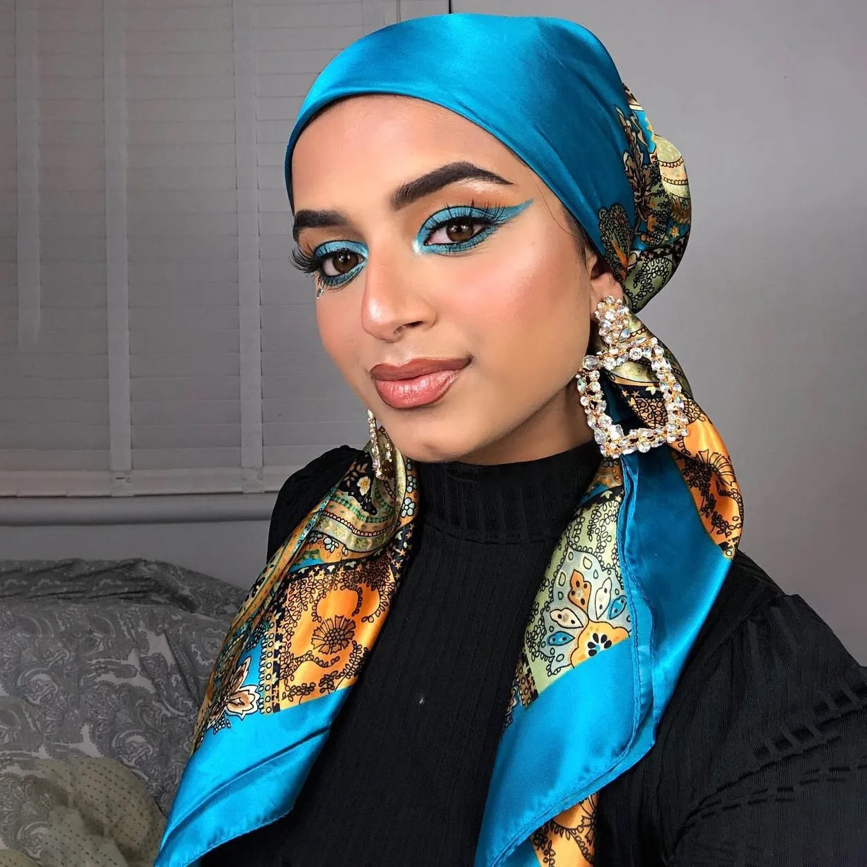 Lady Glams Silk Scarf Collection - For Four Seasons