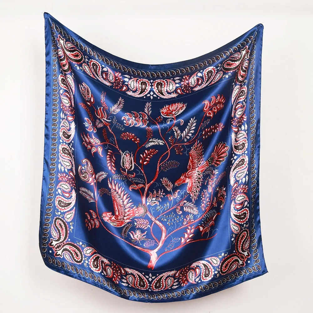 Lady Glams Silk Scarf Collection - For Four Seasons