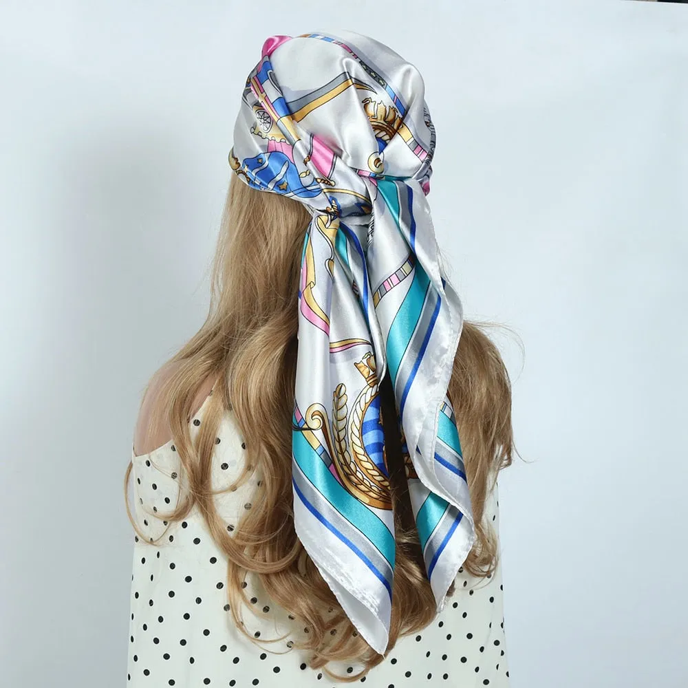 Lady Glams Silk Scarf Collection - For Four Seasons