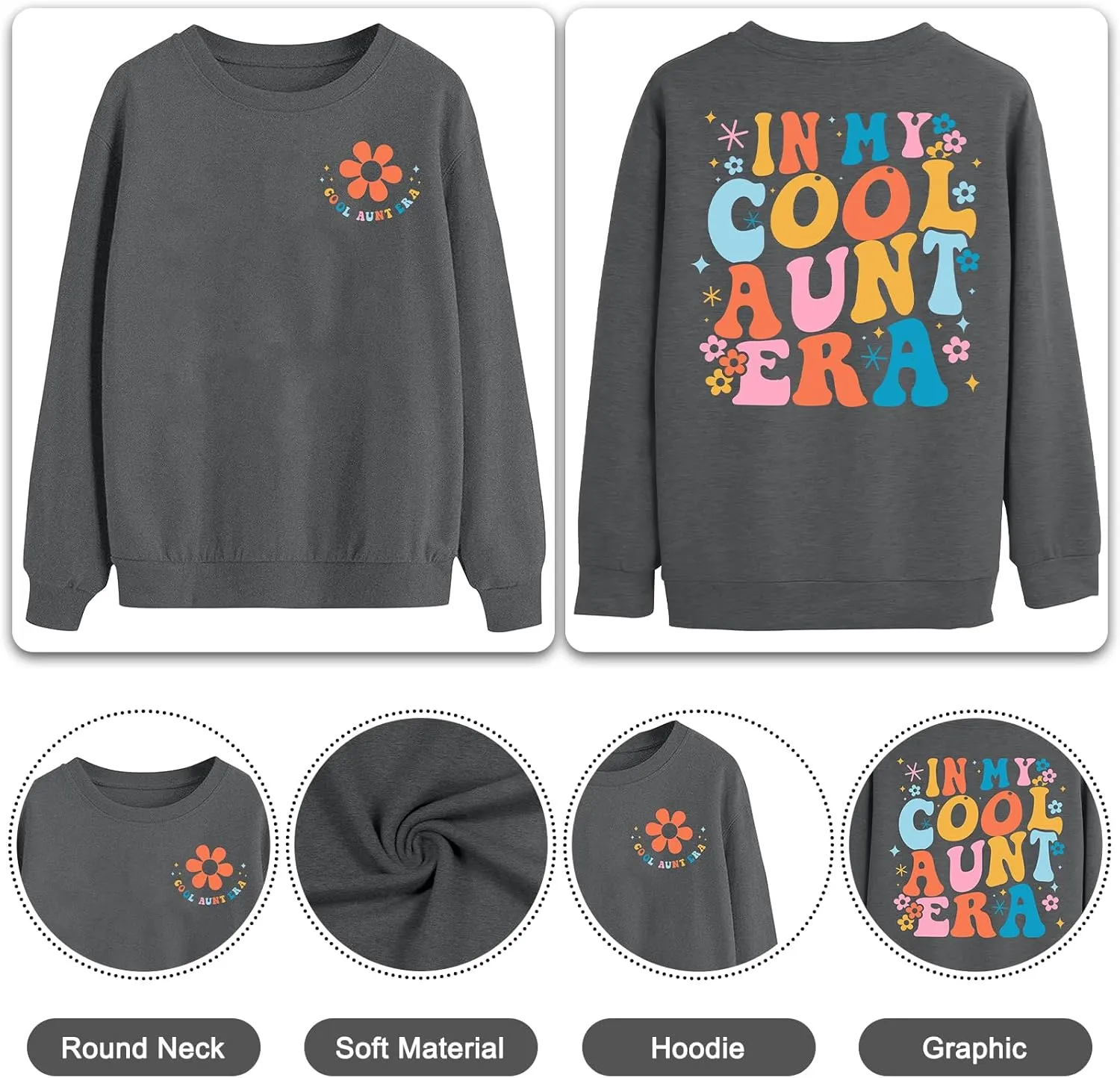 Mama Sweatshirt for Women in My Dance Mom Era Sweatshirts Dance Mom Crewneck Long Sleeve Casual Pullovers Top
