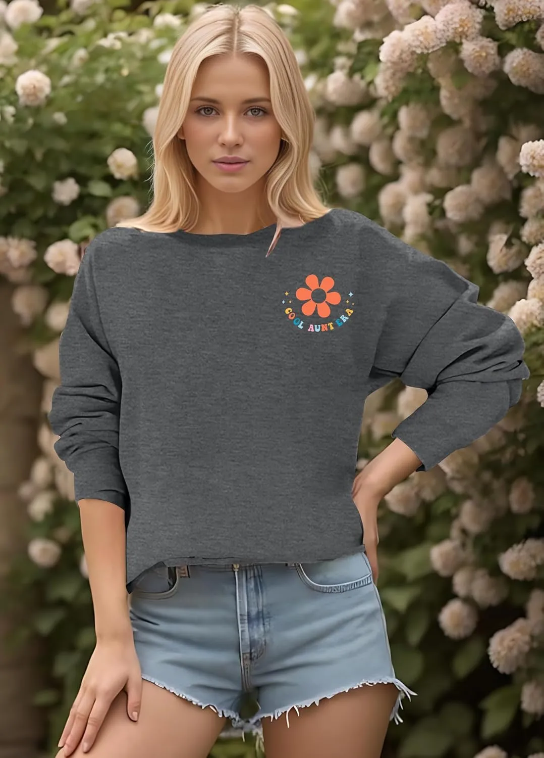 Mama Sweatshirt for Women in My Dance Mom Era Sweatshirts Dance Mom Crewneck Long Sleeve Casual Pullovers Top