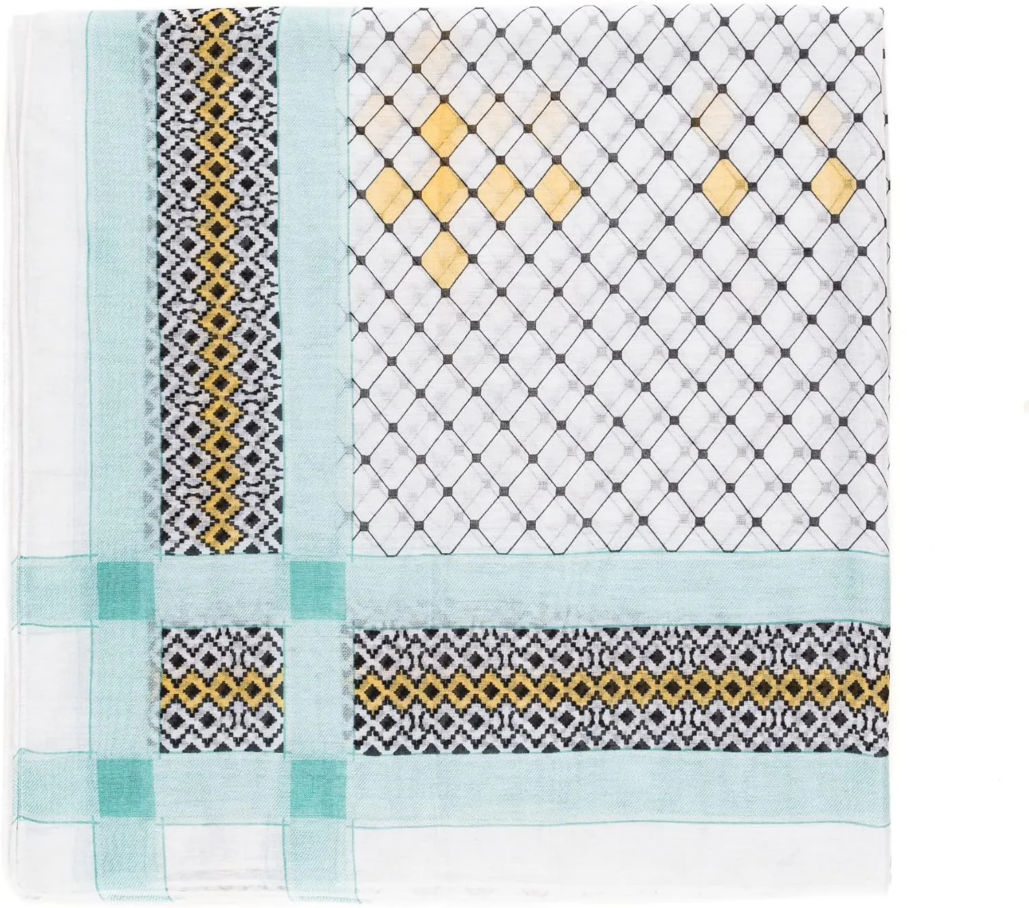 MELIFLUOS DESIGNED IN SPAIN Scarf for Women Lightweight Geometric Fashion Spring Summer Scarves Shawl Wraps
