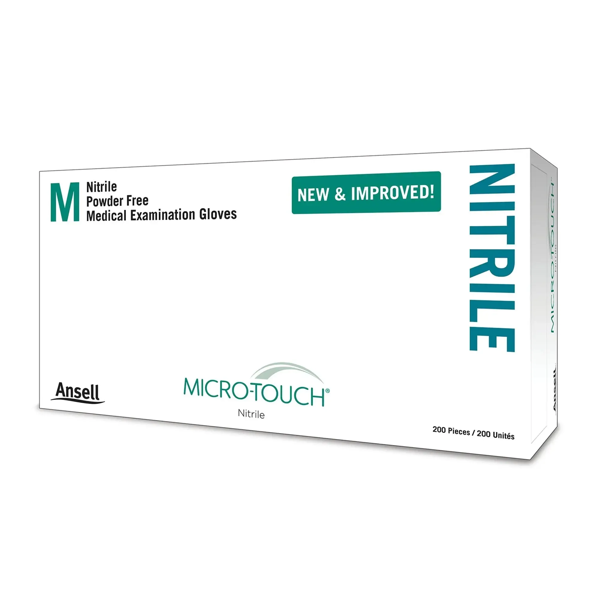 Micro-Touch® Nitrile Exam Glove, Medium, Blue