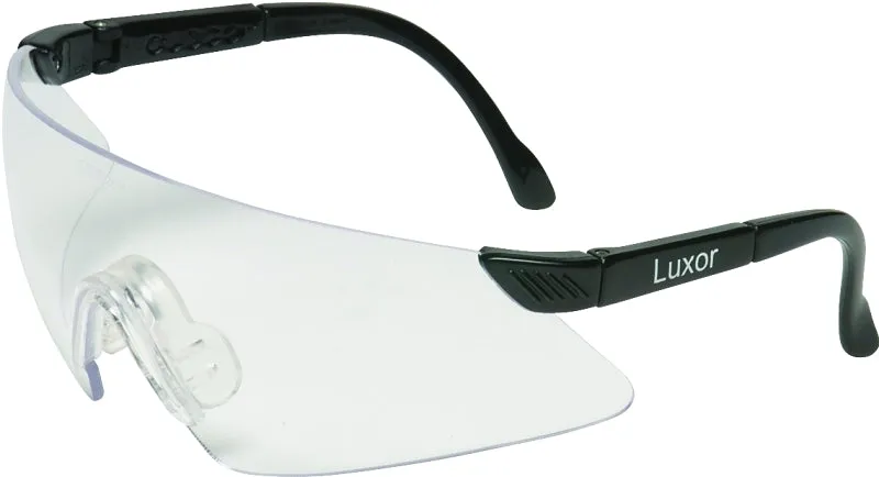MSA LUXOR Series 697516 Safety Glasses, Anti-Scratch Lens, Polycarbonate Lens, Frameless Frame, Polycarbonate Frame :PK 1: QUANTITY: 1