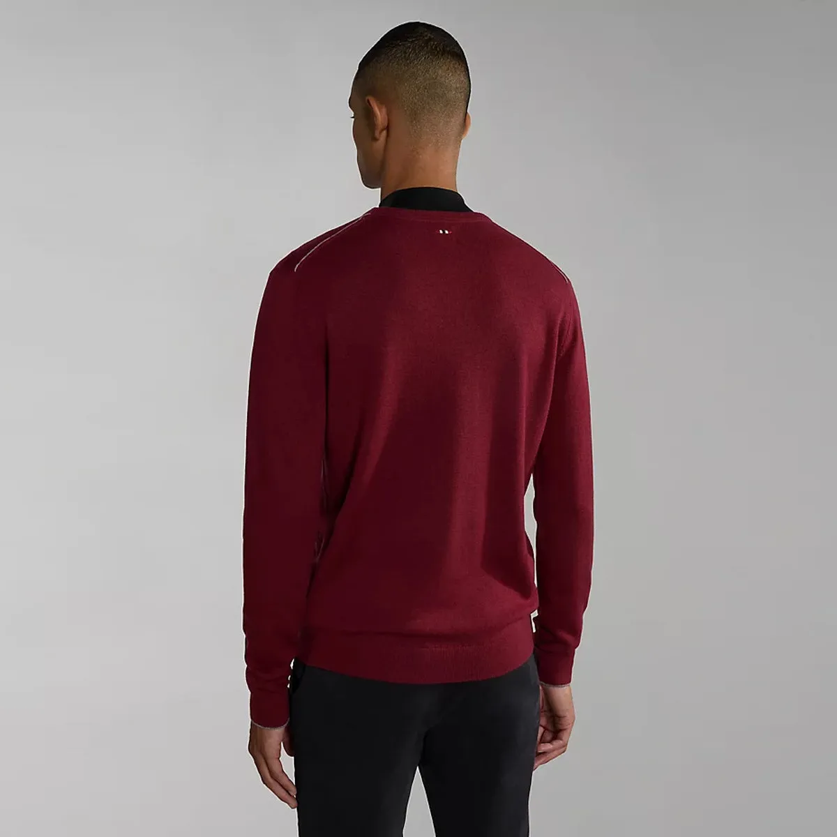 Napapijri - Damavand Vintage Amaranth Crew Neck Jumper - NP0A4GJU - VINT/AMARANTH