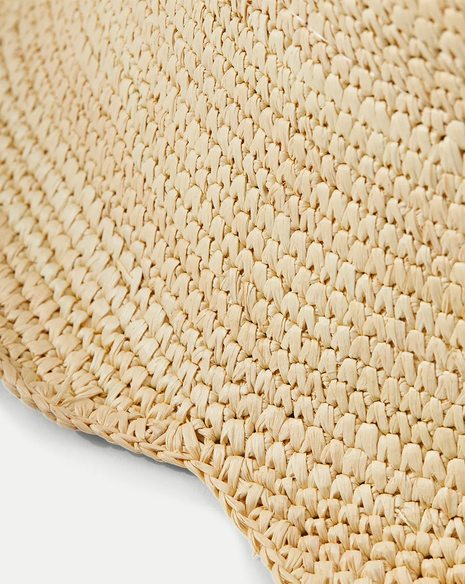 Packable Scallop Bucket Hat