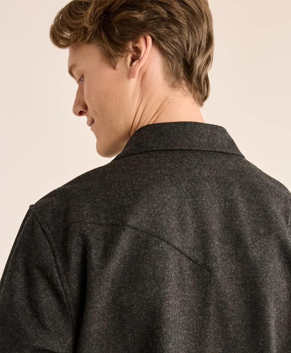 Pendleton Black Brown Wool Shirt