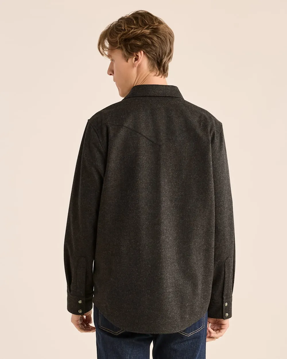 Pendleton Black Brown Wool Shirt
