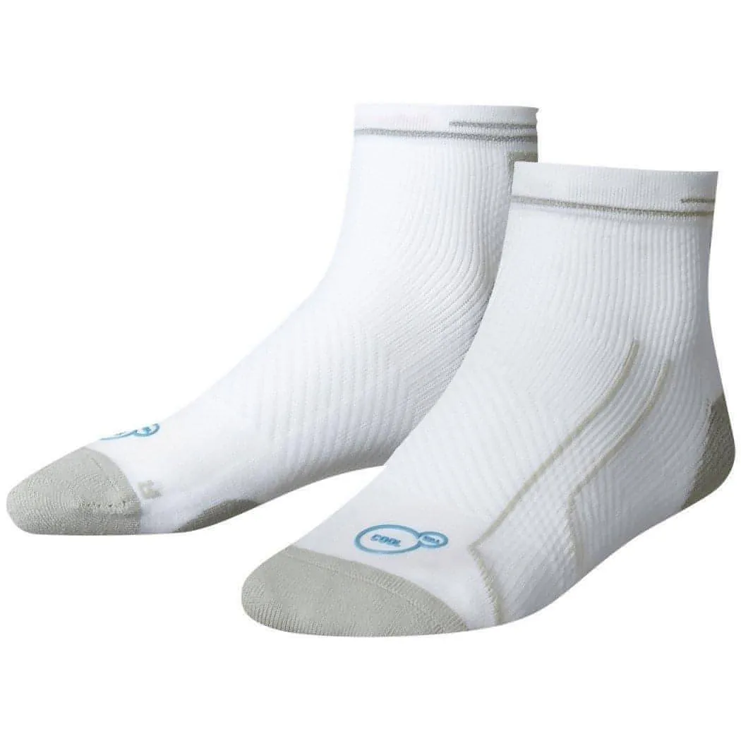 Puma Performance   R Light Quarter Running Socks - White