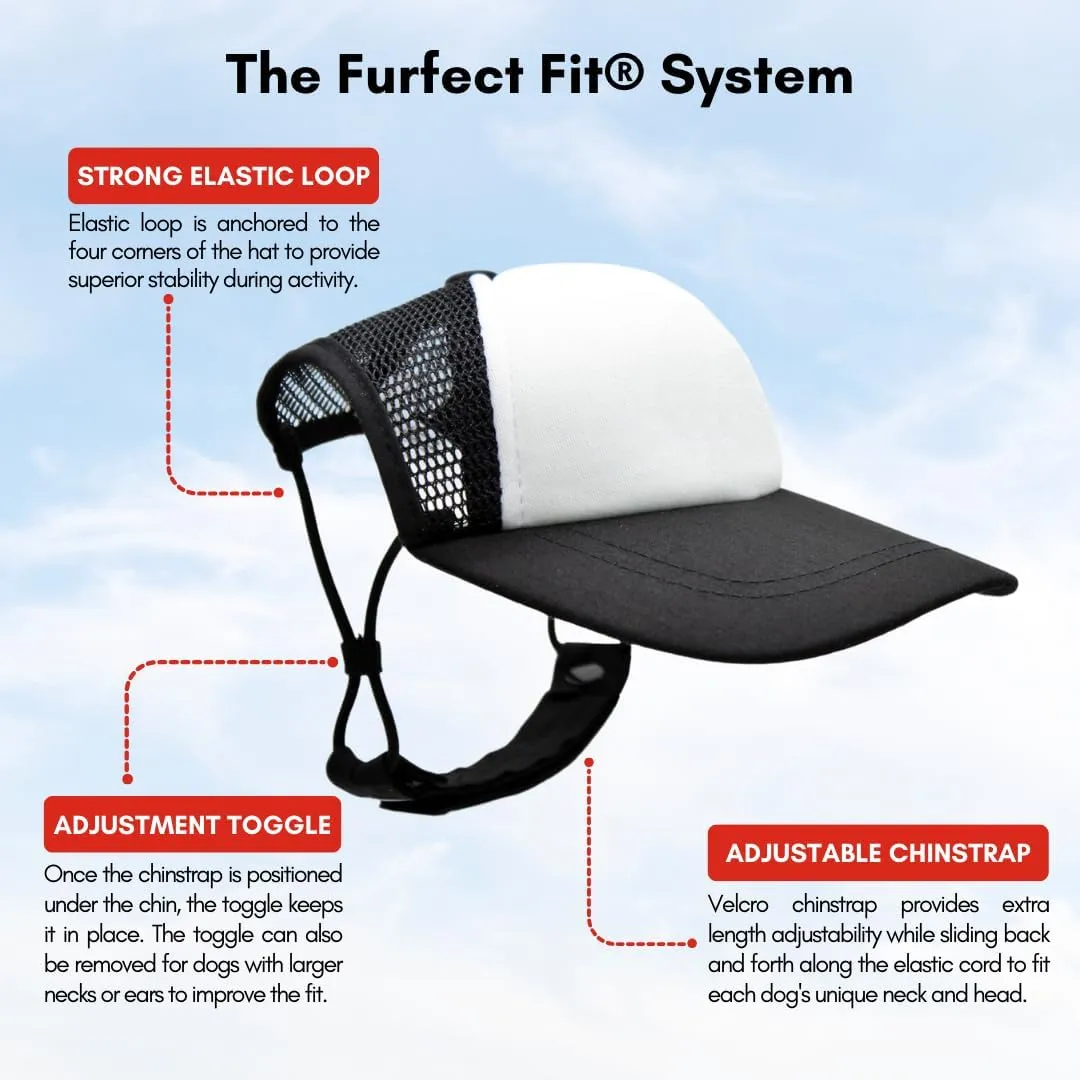PupLid Trucker Hats for Humans Stylish Sun Protection Human Hat to Match and Twin with Your Dog (Blue Island Sunset)