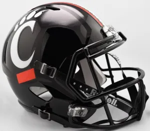 Riddell NCAA Cincinnati Bearcats Helmet Full Size ReplicaHelmet Replica Full Size Speed Style, Team Colors, One Size