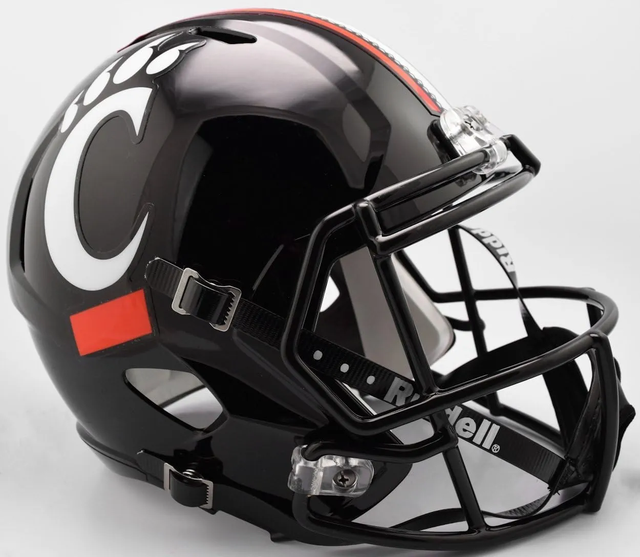 Riddell NCAA Cincinnati Bearcats Helmet Full Size ReplicaHelmet Replica Full Size Speed Style, Team Colors, One Size