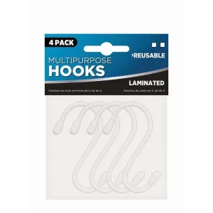 S Shape Hooks - Laminated
