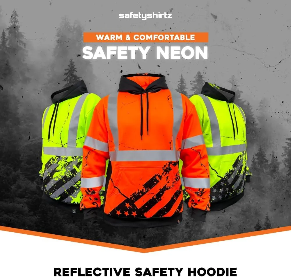 SafetyShirtz SS360 ANSI Class 3 Type R Graphic Hoods