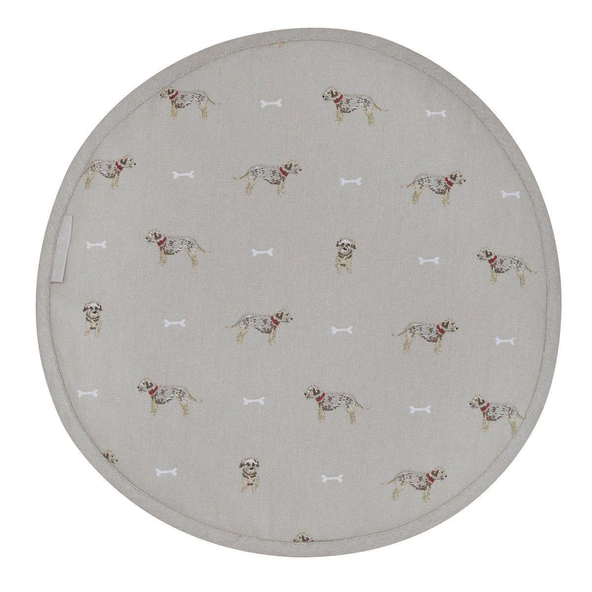 Sophie Allport Circular Hob Cover - Terrier