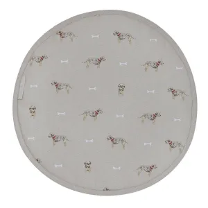 Sophie Allport Circular Hob Cover - Terrier