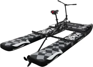 Spatium SUP Water Bike for Lake Inflatable Water Bikes Pedal Boat Inflatable Fishing Boat Pedal Kayak Release Your Hand and Enjoy Fun Water and Fishing