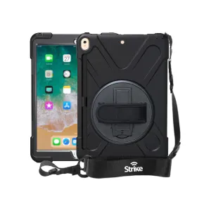 Strike Rugged Case with Hand Strap and Lanyard for Apple iPad Pro 10.5" & iPad Air 3