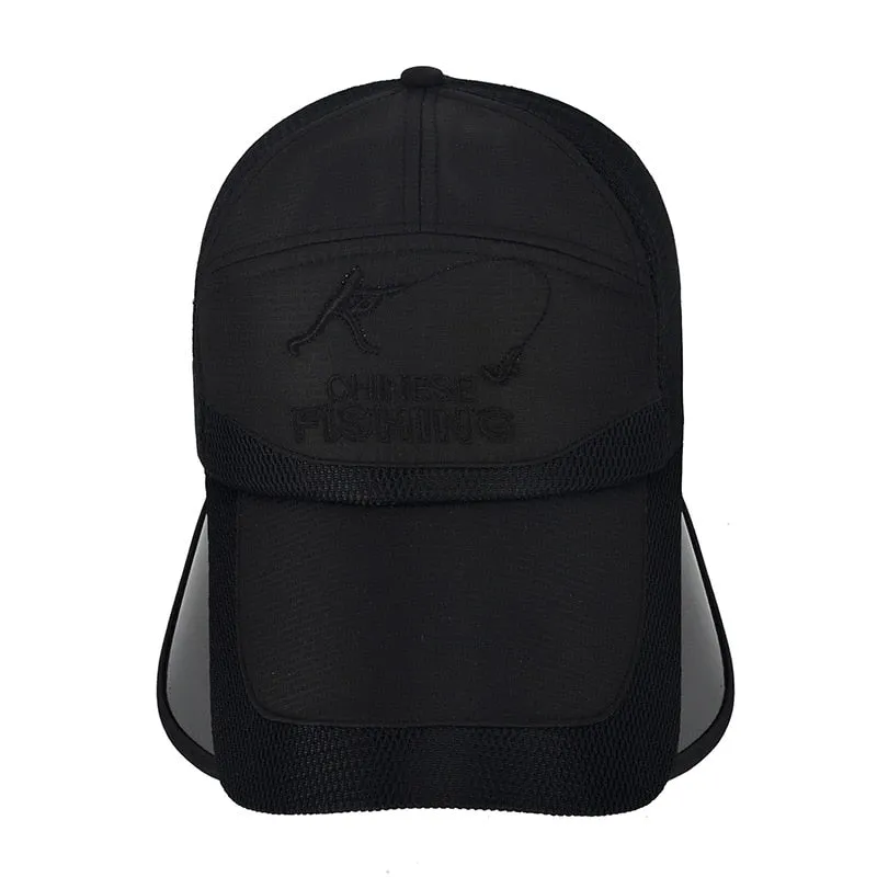 Summer Sun, Wide Brim Hats w/ UV Protective Visor