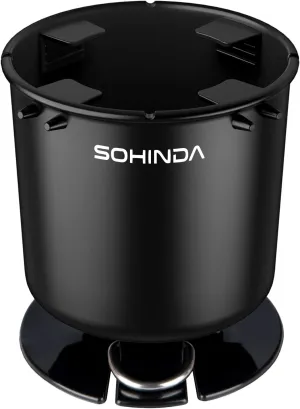SUP Paddle Board Cup Holder, SUP Inflatable Stand Up Paddle Board Accessories, Multi-Functional Cup Holder for Kayak-Boat-Paddle Boards, Cup Holder with 1White/Black Action Mount