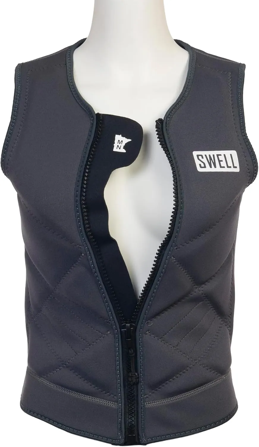 SWELL Wakesurf Womens Neoprene Wakesurf Comp Vest - Designed Exclusively for Wake Surfing, but Great for All Other Watersports Activities!