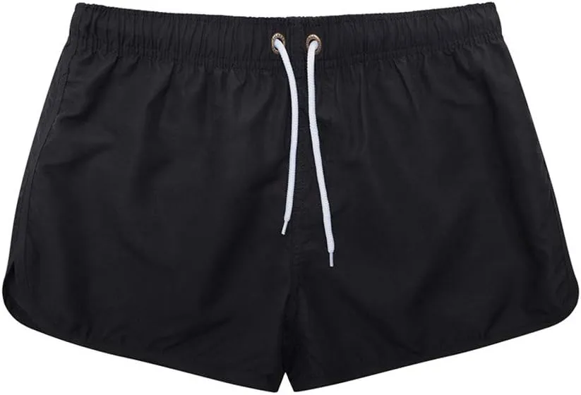 Tan Thru Swimwear Men Spring Surfing and Summer Splicing Swimming and Men's Men's Board Shorts Swim Trunks