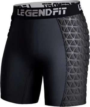 Women Softball Padded Sliding Shorts Compression Underwear Protector Support Baseball Football Lacrosse Cricket